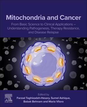 Mitochondria and Cancer: From Basic Science to Clinical Applications – Understanding Pathogenesis, Therapy Resistance, and Disease Relapse de Farzad Taghizadeh-Hesary