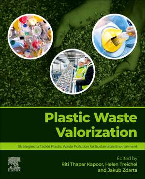 Plastic Waste Valorization: Strategies to Tackle Plastic Waste Pollution for Sustainable Environment de Riti Thapar Kapoor