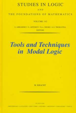 Tools and Techniques in Modal Logic de M. Kracht