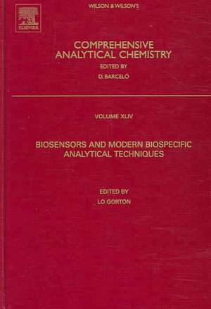 Biosensors and Modern Biospecific Analytical Techniques de L. Gorton