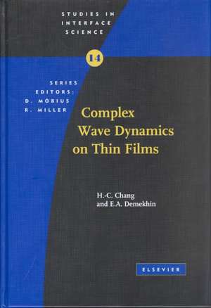 Complex Wave Dynamics on Thin Films de Hen-hong Chang