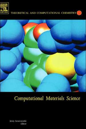 Computational Materials Science de Jerzy Leszczynski