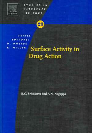 Surface Activity in Drug Action de R.C. C. Srivastava