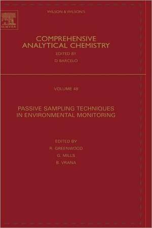 Passive Sampling Techniques in Environmental Monitoring de Richard Greenwood