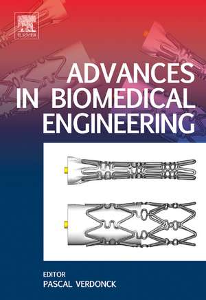 Advances in Biomedical Engineering de Pascal Verdonck