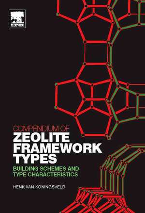 Compendium of Zeolite Framework Types: Building Schemes and Type Characteristics de Henk van Koningsveld