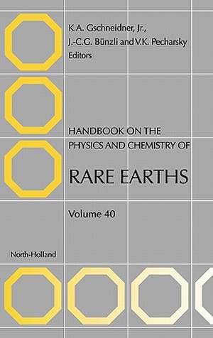 Handbook on the Physics and Chemistry of Rare Earths de Karl A. Gschneidner