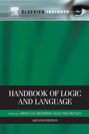 Handbook of Logic and Language de Johan F.A.K. van Benthem