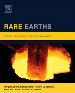 Rare Earths de Jacques Lucas