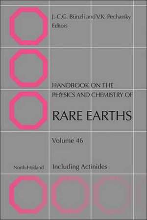 Handbook on the Physics and Chemistry of Rare Earths de Jean-Claude G. Bunzli