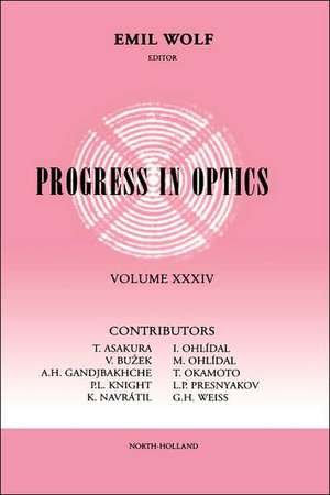 Progress in Optics de Emil Wolf