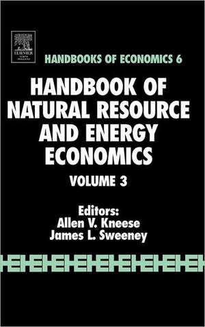 Handbook of Natural Resource and Energy de A.V. Kneese