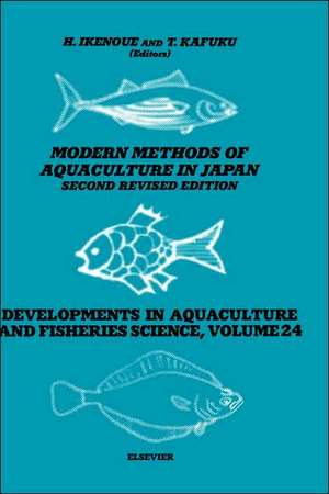 Modern Methods of Aquaculture in Japan de H. Ikenoue