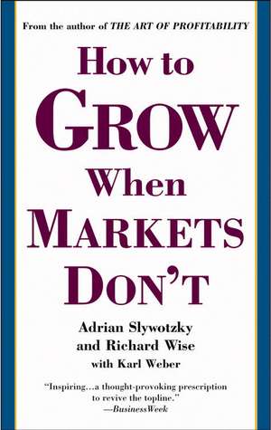 How to Grow When Markets Don't de Adrian Slywotzky