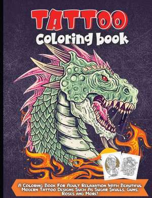 Tattoo Coloring Book de Emma Silva