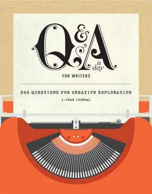 Q&A a Day for Writers de Orfali Potter