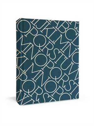 House Industries Indigo Linen Journal de House Industries