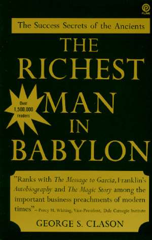 The Richest Man in Babylon de George Samuel Clason