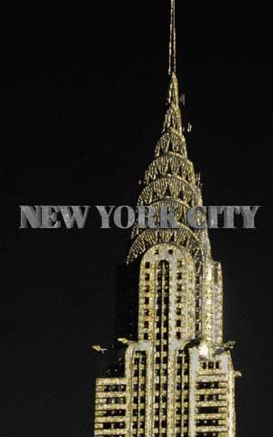 New York City Gold Artist Drawing Journal de Michael Huhn