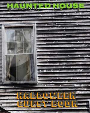 Halloween Haunted House Mega 474 page 8x10 Guest Book de Michael Huhn