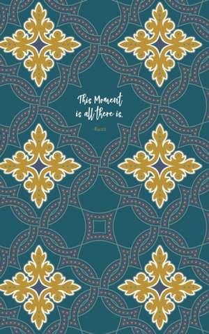 Undated Planner ¿ Diary ¿ Journal ¿ Rumi ¿ Teal Tiles de Reyhana Ismail