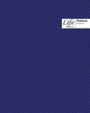 Ringed Dots Pattern Composition Notebook de Design