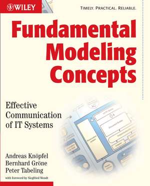 Fundamental Modeling Concepts – Effective Communication of IT Systems de A Knopfel