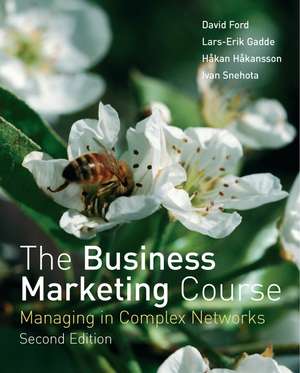 The Business Marketing Course – Managing in Complex Networks 2e de D Ford