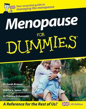 Menopause For Dummies de S Brewer