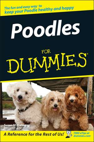 Poodles For Dummies de SM Ewing