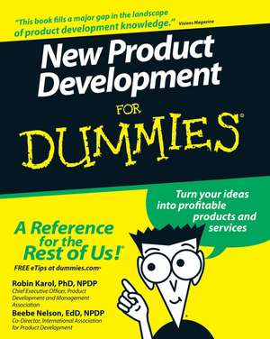 New Product Development For Dummies de Karol