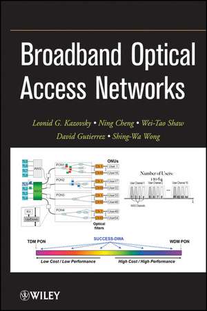 Broadband Optical Access Networks de LG Kazovsky