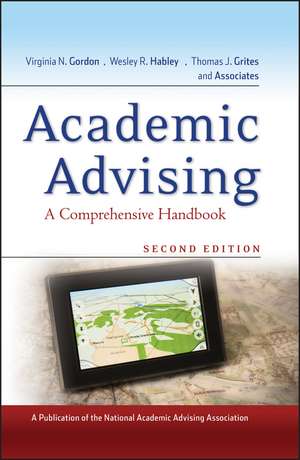 Academic Advising – A Comprehensive Handbook 2e de VN Gordon