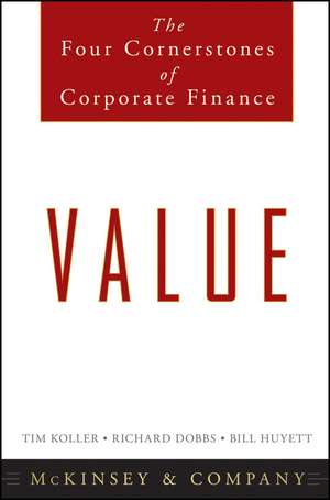 Value – The Four Cornerstones of Corporate Finance de McKinsey & Co.