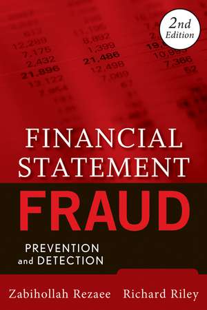 Financial Statement Fraud 2E de Rezaee