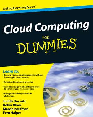 Cloud Computing For Dummies de Judith S. Hurwitz