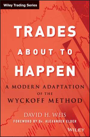 Trades About to Happen – A Modern Adaptation of the Wyckoff Method de DH Weis