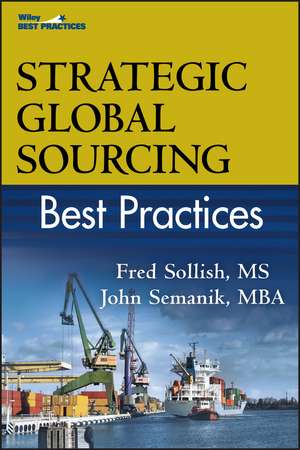 Strategic Global Sourcing Best Practices de FB Sollish