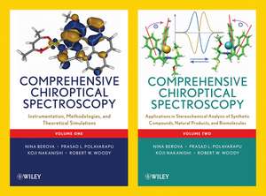 Comprehensive Chiroptical Spectroscopy: 2 Volume Set de Nina Berova