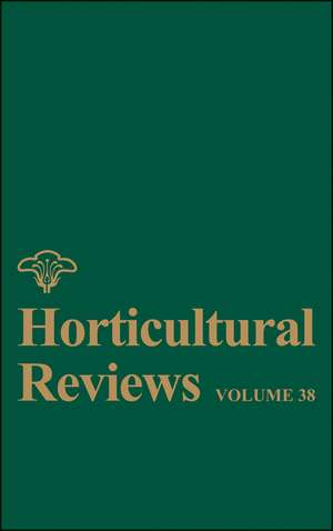 Horticultural Reviews, V38 de J Janick