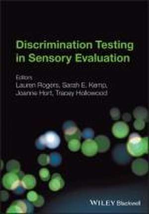 Discrimination Testing in Sensory Evaluation de Sarah Kemp