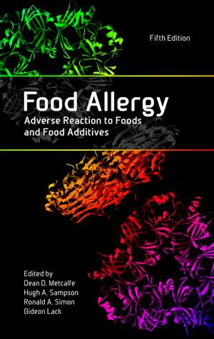 Food Allergy – Adverse Reaction to Foods and Food Additives 5e de DD Metcalfe