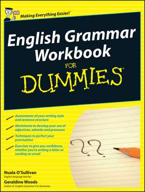 English Grammar Workbook For Dummies, UK Edition de N O′Sullivan