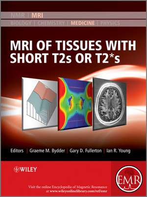 MRI of Tissues with Short T2s or T2∗s