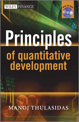 Principles of Quantitative Development de M Thulasidas