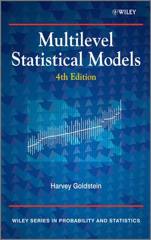 Multilevel Statistical Models 4e de H Goldstein