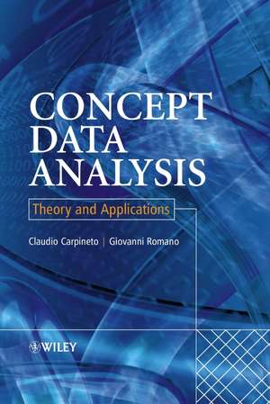 Concept Data Analysis – Theory and Applications de C Carpineto