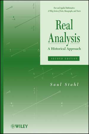 Real Analysis de Saul Stahl