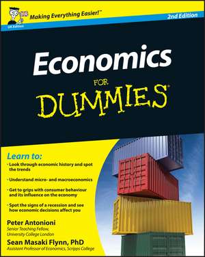 Economics For Dummies 2e de P Antonioni