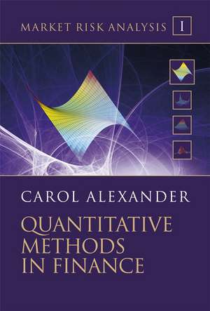 Market Risk Analysis – Quantitative Methods in Finance, Volume 1 de C. Alexander